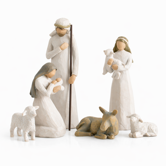 6-Piece Nativity Set – Classic Christmas Keepsake Display