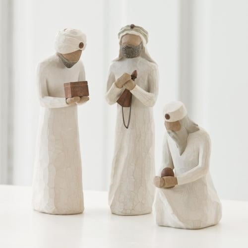 The Three Wisemen Nativity Figures – Christmas Keepsake Set