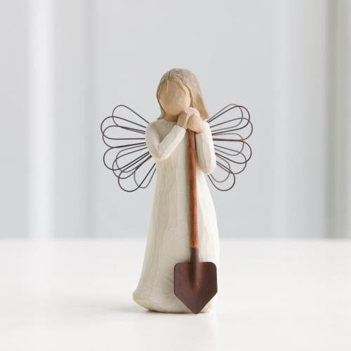 Angel of the Garden Figurine – Garden Lover Keepsake Gift