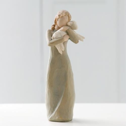 Willow Tree Peace on Earth Figurine – Christmas Angel Keepsake
