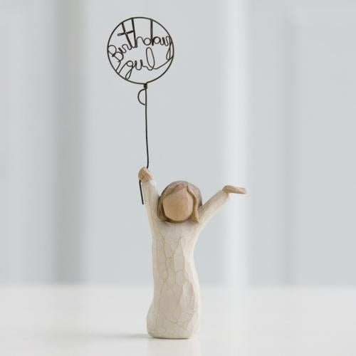Birthday Girl Figurine – Sweet Celebration Keepsake Gift
