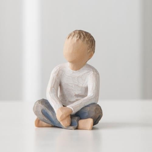 Imaginative Child Figurine – Creative Child Keepsake Gift