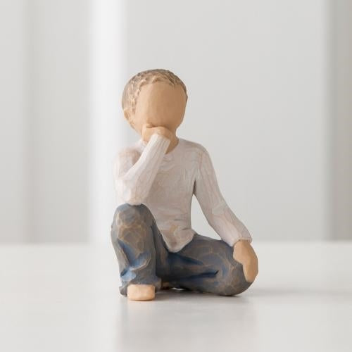 Inquisitive Child Figurine – Curious Child Family Keepsake