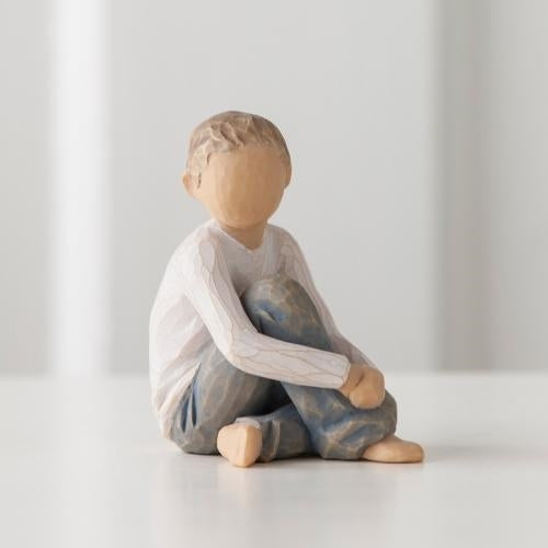 Caring Child Figurine – Nurturing Child Family Keepsake