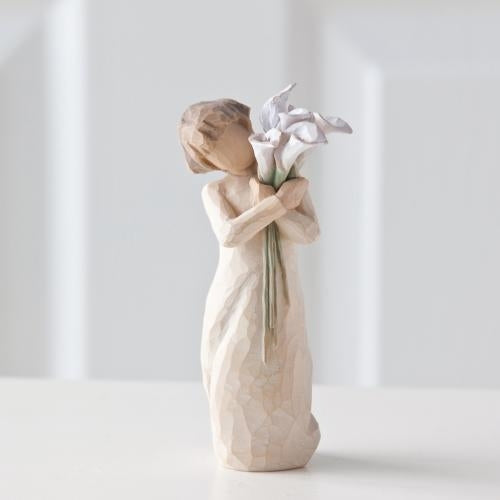 Beautiful Wishes Figurine – Love, Health and Happiness Gift