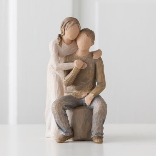 You and Me Figurine – Anniversary and Couple Keepsake Gift