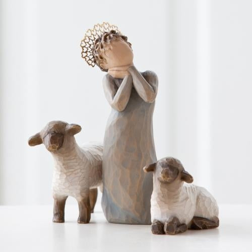 Little Shepherdess Nativity Figure – Open Stock Christmas Piece