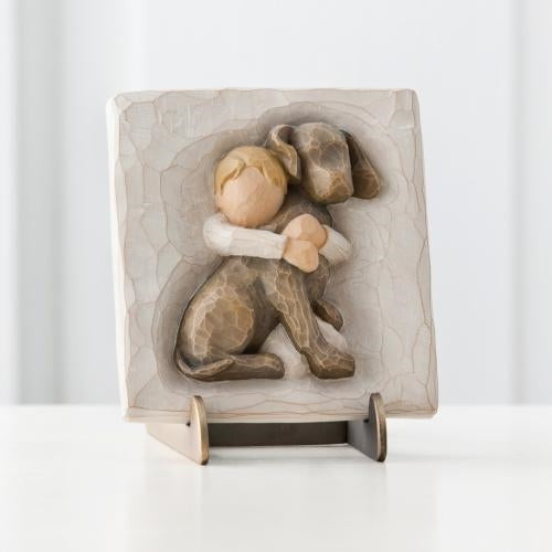 Hug Plaque – Pet Lover Friendship and Comfort Gift