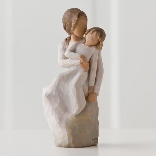 Mother Daughter Figurine – Laughter and Love Family Gift
