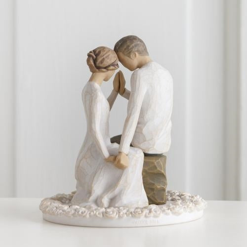 Around You Cake Topper Figurine – Wedding and Anniversary Keepsake