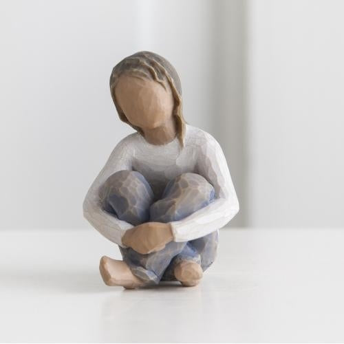 Spirited Child Darker Skin Tone Figurine – Family Keepsake Gift