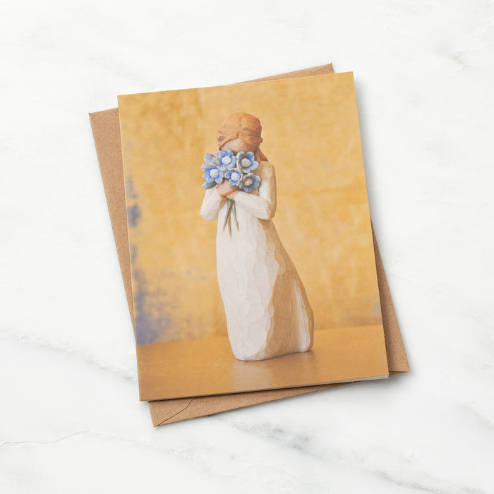 Pack of 8 Forget Me Not Note Cards – Friendship Greeting Cards